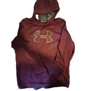 Under Armour Men's Long Sleeve‎ Hoodie Pullover Sweatshirt Size L (071)